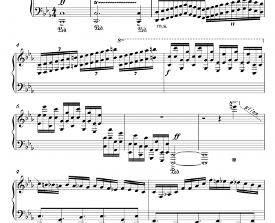 古巴 钢琴谱-最接近原版-马克西姆-Maksim·Mrvica