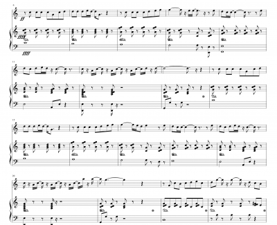 枫钢琴谱-原版和声版-周杰伦