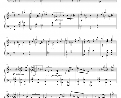 准圆舞曲Op.47钢琴谱-斯克里亚宾