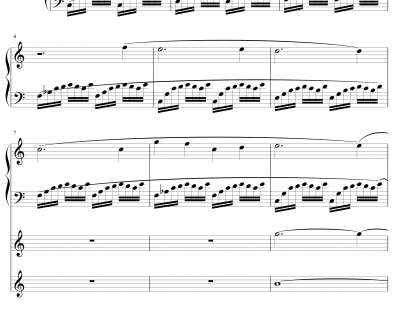 路小雨L7钢琴谱-修改版-不能说的秘密