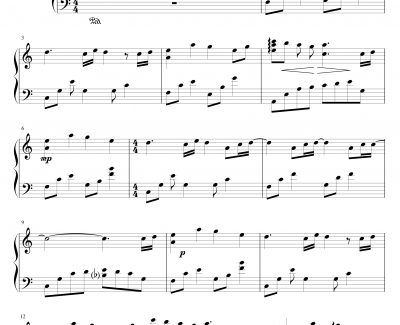 一首很好听的日本歌钢琴谱-推荐-未知分类