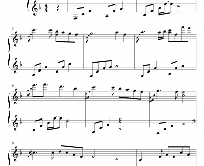 星の世界钢琴谱-Major Chord B-星之梦