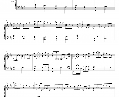 Hope钢琴谱-Yiruma