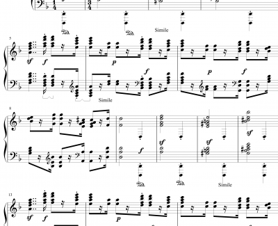 Etude in D minor钢琴谱-Heller
