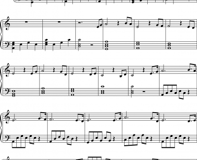 Variations on a Melody钢琴谱-Fatalmatrix