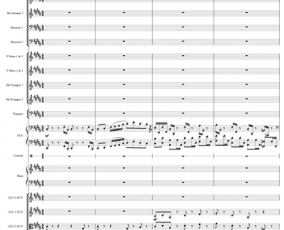Symphonic Poem No.3, Op.91 Part 3钢琴谱-一个球