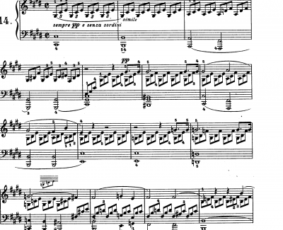 月光曲钢琴谱-第十四钢琴奏鸣曲-Op.27 No.2-贝多芬-beethoven